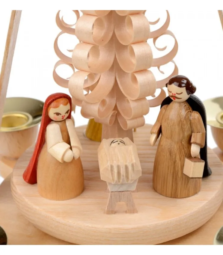 petite_pyramide_de_nol_nativite_6.webp Richard Glasser, Pyramides de Noël allemandes Petite Pyramide De Noël Nativite