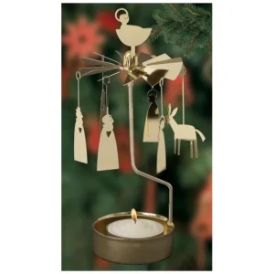 Pluto Produkter, déco de Noël Scandinave Photophore De Noël Crèche Dore