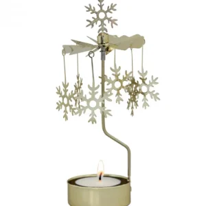 Pluto Produkter, déco de Noël Scandinave Photophore Noël Flocons De Neige Dores