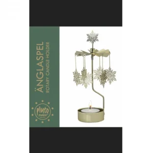 Pluto Produkter, déco de Noël Scandinave Photophore Noël Flocons Dores