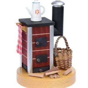 Richard Glasser, Pyramides de Noël allemandes Poele A Bois Brule-Encens