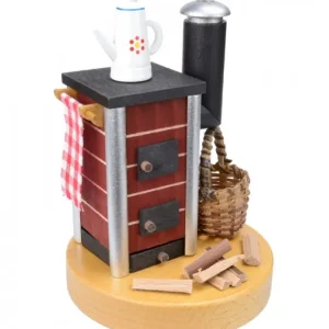 Richard Glasser, Pyramides de Noël allemandes Poele A Bois Brule-Encens