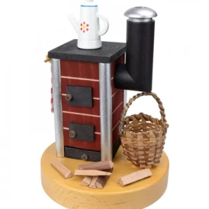 Richard Glasser, Pyramides de Noël allemandes Poele A Bois Brule-Encens