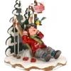 Hubrig, figurines pour enfant Skieur Au Repos - Village De Noël Miniature