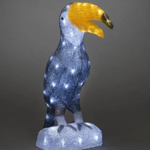 Konstsmide, guirlandes lumineuses de Noël Toucan Lumineux 48 Cm En Acrylique, 56 Diodes Blanc Chaud