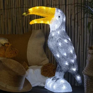 Konstsmide, guirlandes lumineuses de Noël Toucan Lumineux 48 Cm En Acrylique, 56 Diodes Blanc Chaud