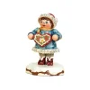 Hubrig, figurines pour enfant Village De Noël Miniature, Fillette Et Gateau