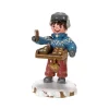 Hubrig, figurines pour enfant Village De Noël Miniature, Vendeur De Pain D'Epices